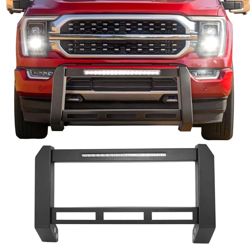 IKON MOTORSPORTS Ford F-150 Bull Bar With LED