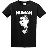 Gary Numan Now Graphic Top Printed Tee Shirt Mens T Shirt Black XXL