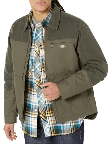Dickies Men's Tradebuilt Wax Coated Canvas Service Jacket