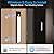 PZSUNLY Under Cabinet Lighting Wireless,Motion Sensor Light Indoor Rechargeable,3Color Dimmable Closet Light Battery Operated with Remote Control,Under Counter Lights for Kitchen,Closet 2Pack