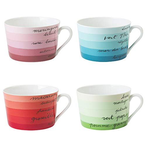 Table Passion Coffret 4 dejeuner rainbow coffret cadeau art de la table - 2