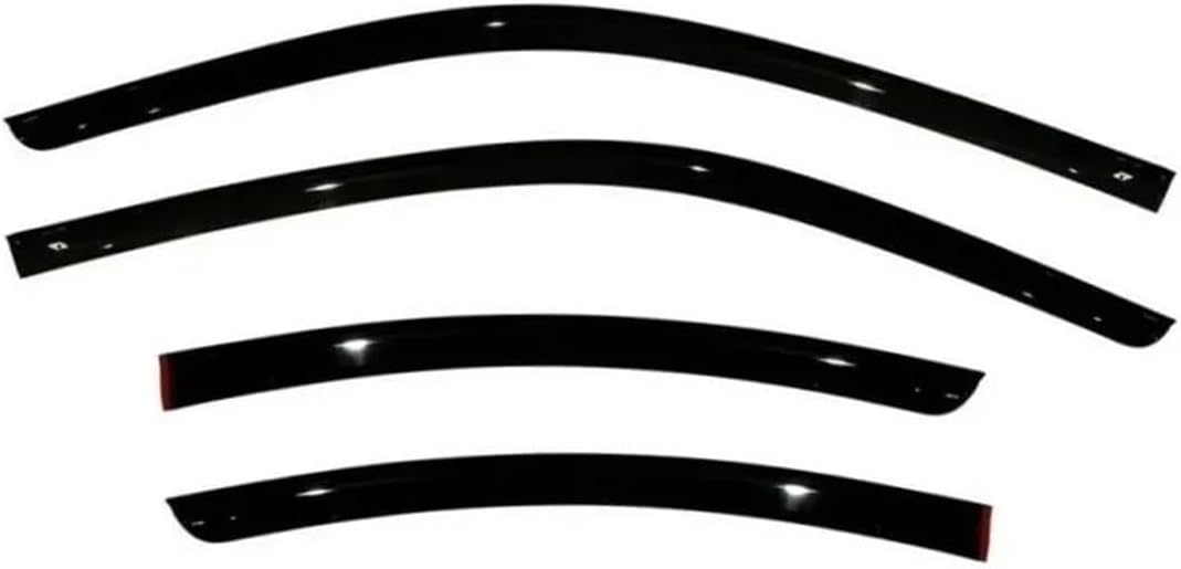 Window Deflector Rain Guards Tape-on Fit for BBMMWW 3 E46 1999-2006 Coupe