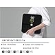 Smart Waage, Körperfettwaage mit integriertem großem LCD-Display, Bluetooth-Verbindung, Gewichtsanalyse durch 15 Daten, BMI, Herzfrequenz, Körperfett, Batterien enthalten