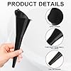 Long-Neck Oil Funnel for Automotive – Multi-Function Plastic Funnel for Oil, Gas & Lubricants – Universal Car Accessory (Black (1-Pack)) #2