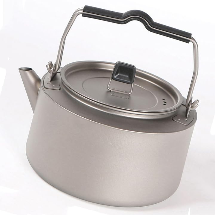 Bouilloire de camping 1200ml pour éliminer le manque d'eau chaude en bivouac