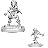 Dungeons & Dragons: Nolzur's Marvelous Unpainted Minis: Halfling Female Rogue