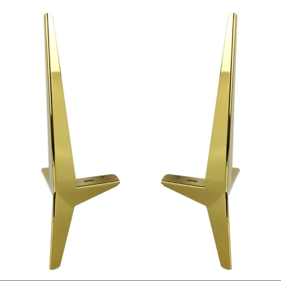 Aakash Decor Sofa Hardware Leg 18 Inch / 45 Cms Sofa Furniture Gold Glossy Finish Stainless Steel Heavy Model Talwar Shape Design Sofa Leg Set of 4 (B09H4VVXNF) Amazon Price History, Amazon Price Tracker