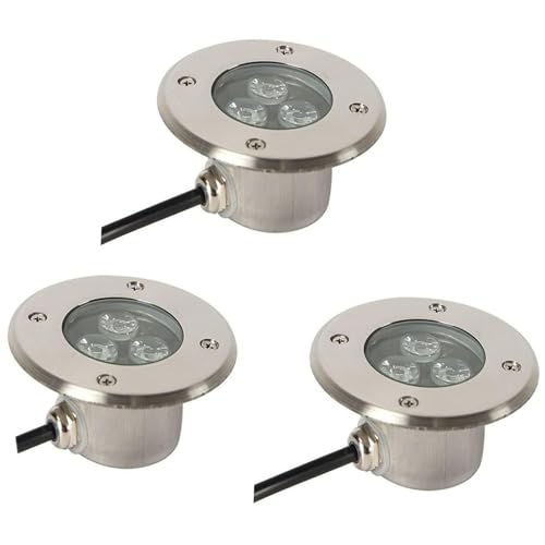 Projecteur subaquatique LED 3W étanche IP68 pour éclairage fontaine et jardin - 2