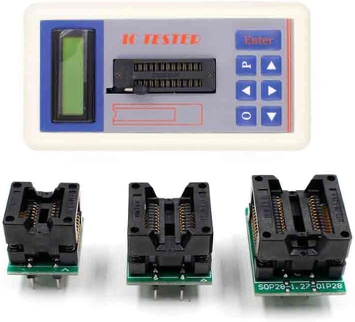 TSH-06F Integrated Circuit Tester IC Transistor Meter 5V 3.3V with Test Socket