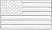 Cruiser Accessories 83083 3D-Cals Chrome 'American Flag' Decal
