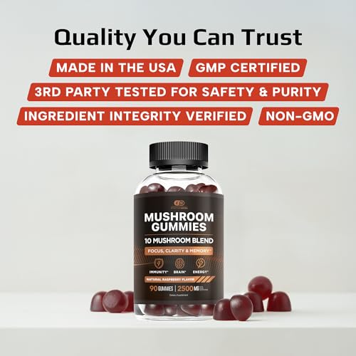 Effective Nutra 10-in-1 Mushroom Gummies