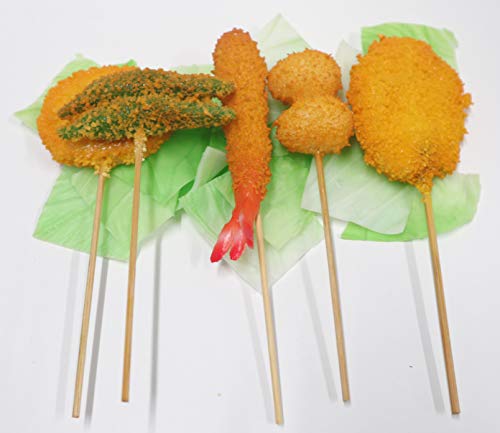 食品サンプル 居酒屋 串カツ盛り合わせB 串揚げ 販促 ディスプレイのサムネイル