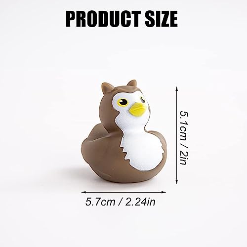 12 Pezzi Colorate Anatre di Gomma, Paperella di