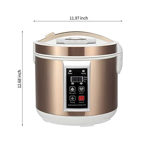 5/6L Multifunktions-Fermenter für schwarzen Knoblauch, Knoblauchfermenter, Knoblauchbereiter, Knoblauch/Natto/Kimchi/Teig/Wein/Reisfermenter, CE/FCC/CCC/PSE – Bild 3