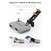 Adjustable Tablet Extended Bracket Holder for DJI Neo /Mini4 Pro/AIR3S Drone Remote Controller RC-N1/RC-N2 Remote Controller iPad Mount Holder (Black)