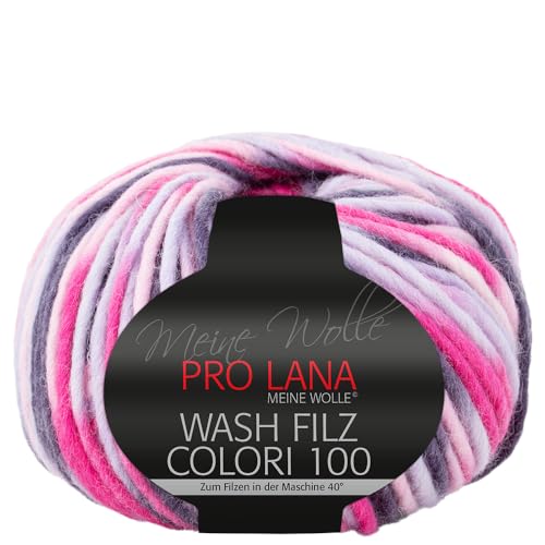 Frida's Wollhaus Pro Lana Filzwolle 50g 10 Farben