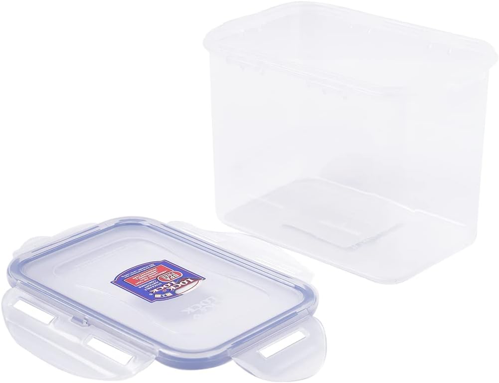 LOCK & LOCK 33-Fluid Ounce Rectangular Food Container, Tall, 4.1-Cup