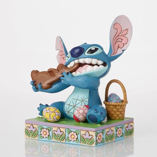 Disney Traditions Figurina Stitch Di Pasqua Collezione - 2