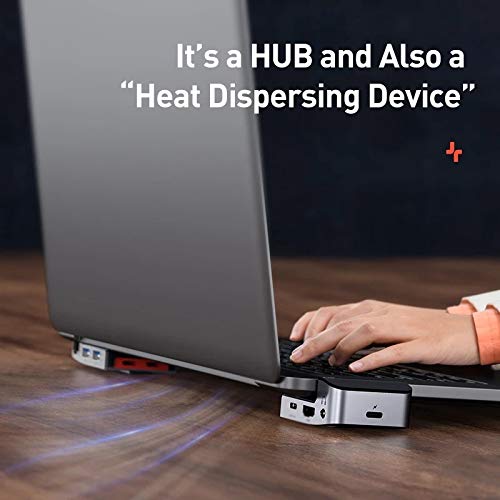 Sjydq Usb C Hub To Hdmi-Compatible Usb 3.0 Usb Hub Usb Splitter Combined Rj45 Holder 9 In 1 Type C Hub #TOP1