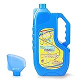 Aupmeka Bubble Solution Refills Concentrated Solution 40 Ounce( 3 Gallon ) Bubble Liquid with Funnel for Bubble Machine, Bubble Maker, Bubble Wand, Bubble Gun