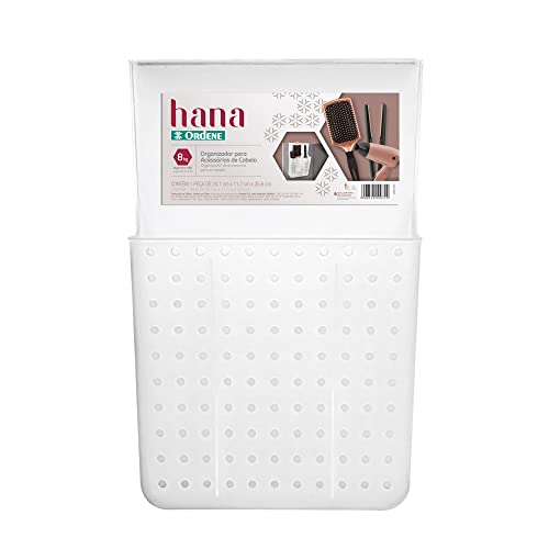 Organizador para Acessórios de Cabelo, Cor Branca, Linha Hana, Ordene