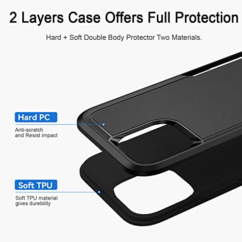 Hsefo Compatible with iPhone 12 Case and 12 Pro Case - Image 2