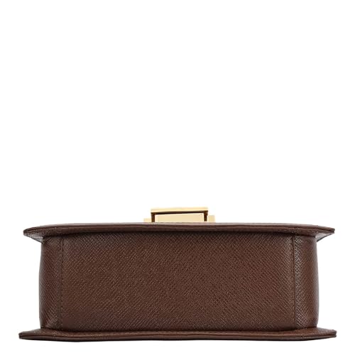 Image of Da Milano Leather Satchel Bag for Women (01019SOL)