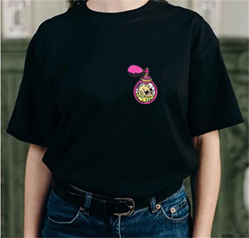 Skeleton Patch Embroidery Applique Funny Iron On/Sew On Applique Patch Punk Skull Emblem Embroidered Patches For Backpacks Jackets Hat Clothes Diy Decoration #TOP4