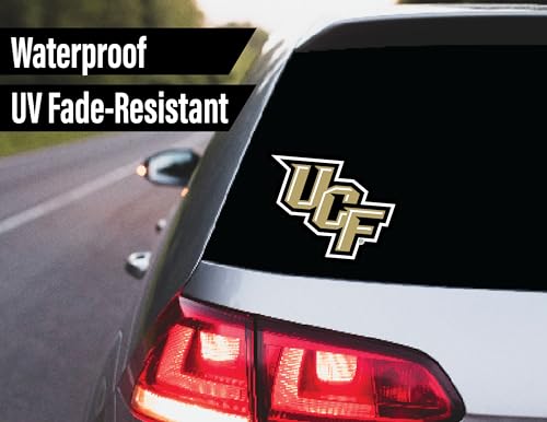 Image of UCF Stickers Knights Decals Car Water Bottle Vinyl Football Gifts 14 Pc