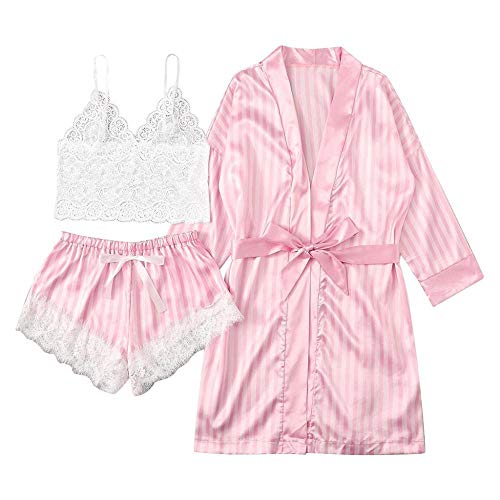 Pyjama de nuit pour femmes et peignoir satin pour vos soirées cocooning