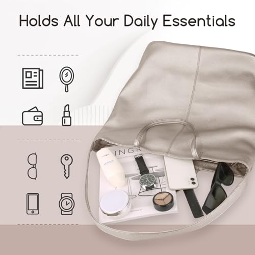 Bolso Tote para Mujer, Gran Capacidad, Cuero PU miniatura 4