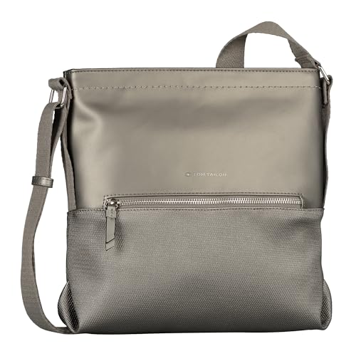 TOM TAILOR Erin Damen Umhängetasche Crossbody Bag Mittelgroß Grau