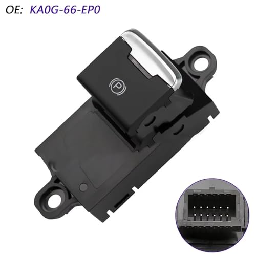 Interruptor de freno de mano KA0G66EP0 para Mazda CX-5 2015 con botón de resorte 3