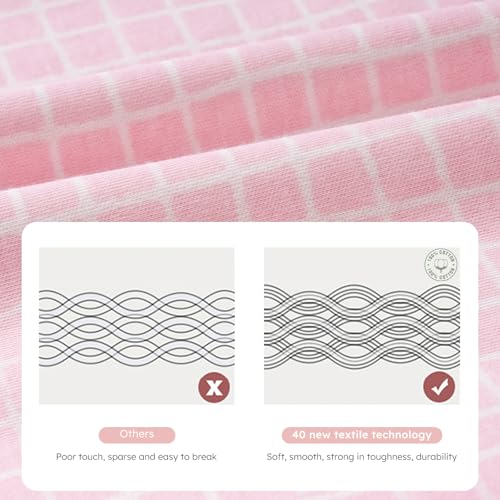 Image of Yoofoss Baby Sleep Sack 6-12 Months Long Sleeve Wearable Blanket Baby 100% Cotton 2-Way Zipper 0.5 Tog Infants Sleeping Sack, Lightweight(Medium)