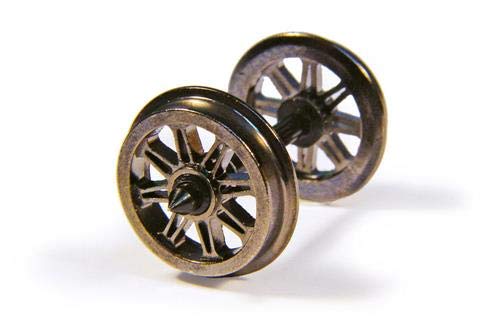 Bachmann 36-028 Metal Split Spoke Wagon Wheels (x10)