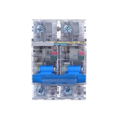 Interruptor de protección solar de 100A con carcasa transparente para sistemas de 12V a 120V KL4-3b 4