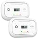 2er-Pack ELRO FC5003 Kohlenmonoxidmelder | 10-Jahres-Sensor | Mit Display | 2 Stück