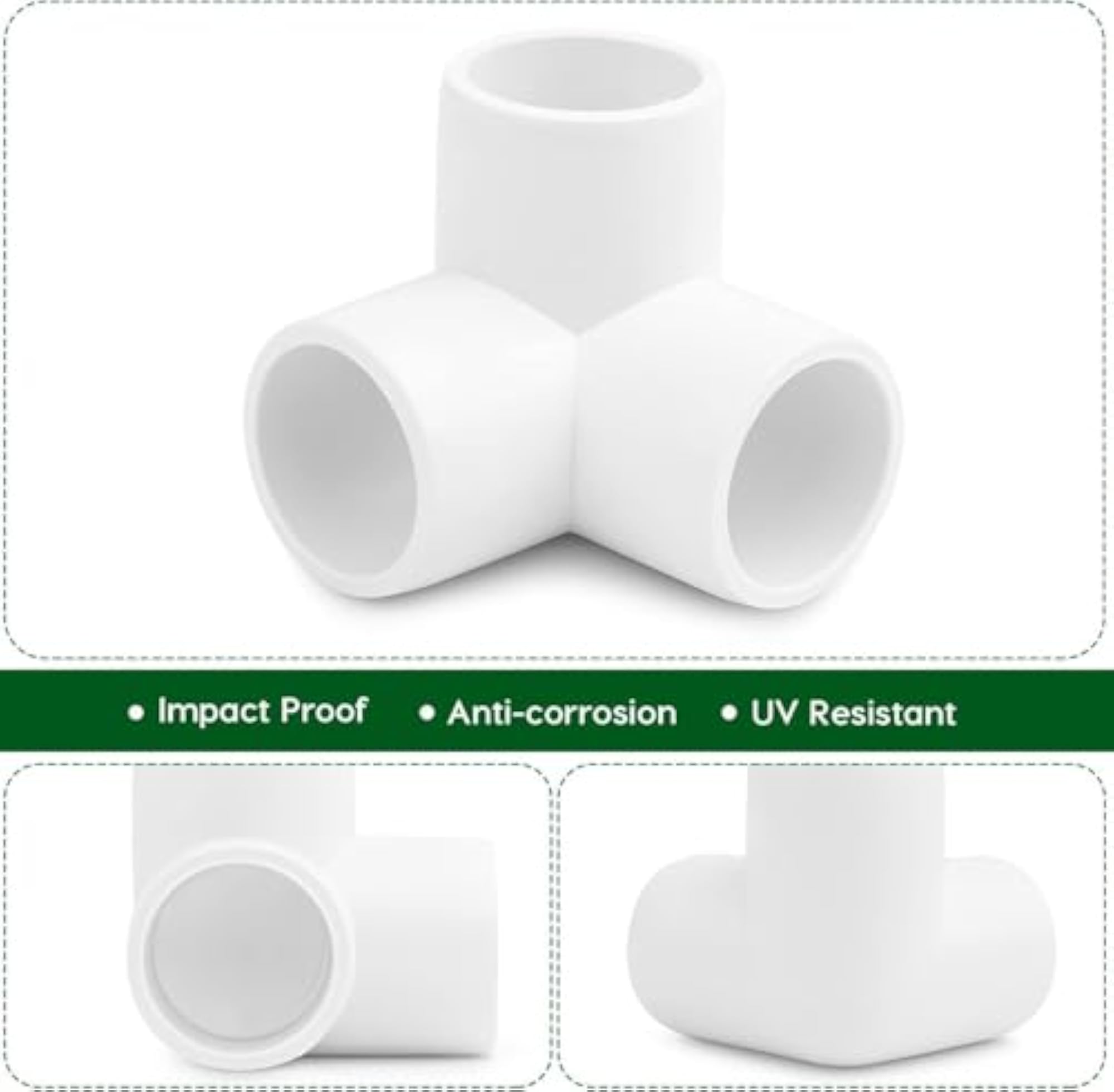 UPVC Elbow 3/4 Inch 10Pcs