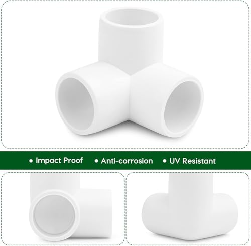 Image of HPF UPVC ELBOW 1 inch Inch HEAVY FITTINGS (1 inch inch 3 way elbow, 5)