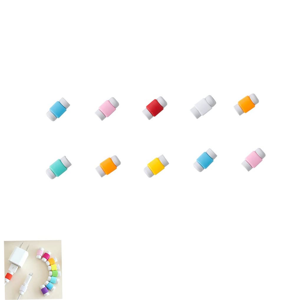 Cavi Chewer per iPhone/iPad, Protezione Cavo, 10 Pezzi, Lightning, USB, 5V, Indoor