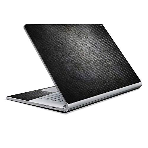 Image of MightySkins Carbon Fiber Skin for Microsoft Surface Book 2 13 inch (2017) - Scratch Up,Protective, Durable Textured Carbon Fiber Finish,Easy to Apply, Remove, and Change Styles,
