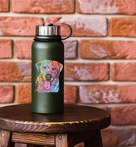 Enjoy It Dean Russo Lab Car Stickers, Featuring The Artwork Of Dean Russo, Outdoor Rated Vinyl Sticker Decals For Windows, Bumpers, Laptops Or Crafts - 2 Pieces #TOP5