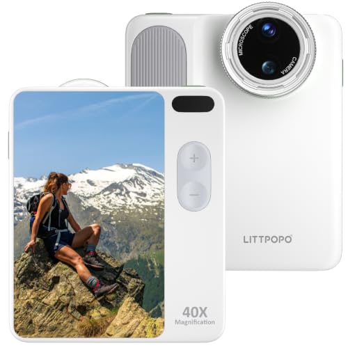 MicroCam X1 12MP Compact Digital Camera with 40X Magnification