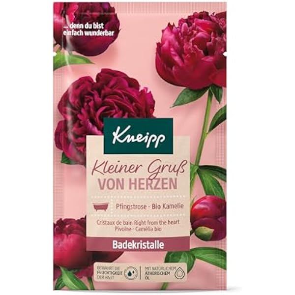 Kneipp Kamelia & Piwonia Sól do Kąpieli, 60 g