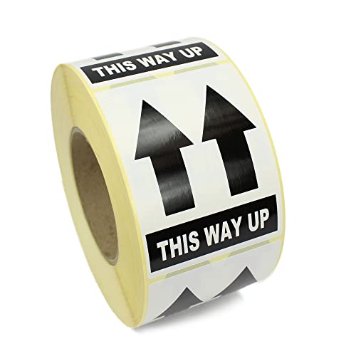 Image of Label Metrics - "This Way up" Postage/mailing Labels/Stickers, 101mm x 76mm (500 Labels)