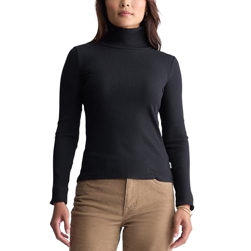 Image of Buffalo David Bitton Women's Mavra Ls Ribbed Turtleneck