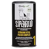FeedGreen Pulver I Hundefutter I Katzenfutter I Stärkung I Biologisch I Natürlich I 200g