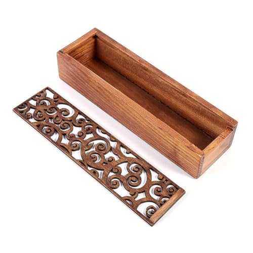 Plumier en bambou fin années 70