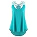 Clearance Sale! Wintialy Women Bandages Sleeveless Vest Top High Low Tank Top Notes Strappy Tank Tops