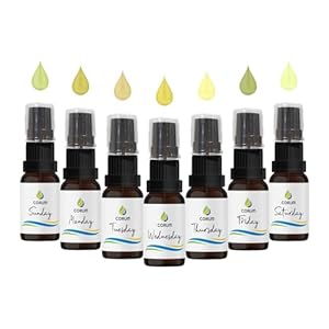 Corum Barrier Repair Face Oil Serum Set – 7 All-natural Botanical Blends – Concentrated Lightweight Nourishing Skin Food Moisturizer (2.3 oz)